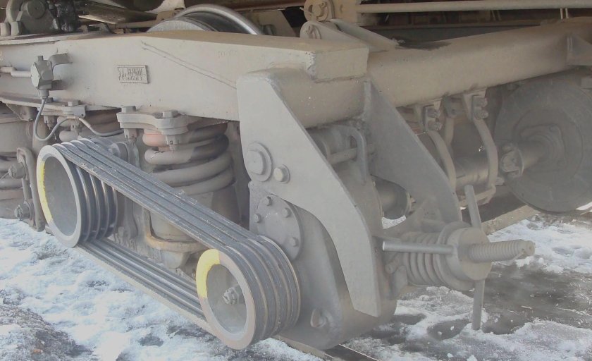 Привод ТРКП пассажирского вагона