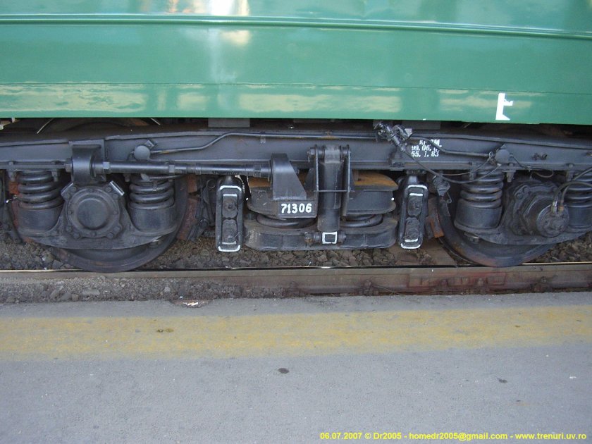 Тележка пассажирского вагона КВЗ-ЦНИИ