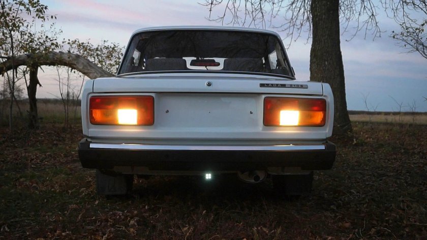 Диодные габариты ВАЗ 2107