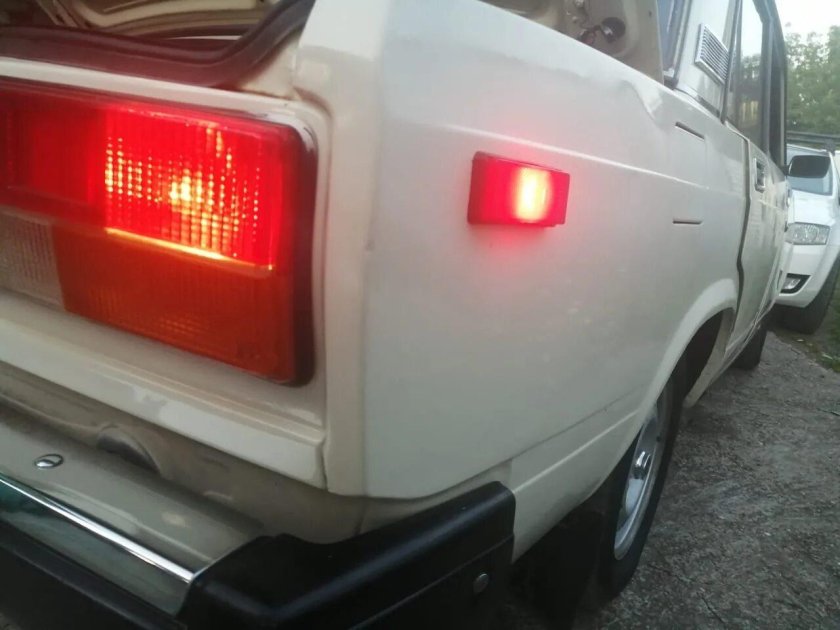 Катафоты на ВАЗ 2107