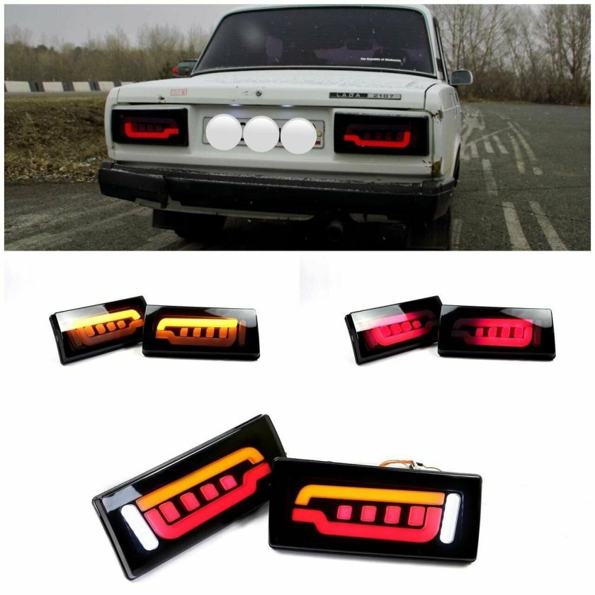 Задние фонари ВАЗ 2107 Орлиный глаз