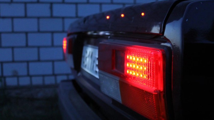 Диодные габариты ВАЗ 2107