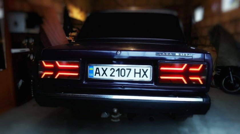 Светодиодные фары на ВАЗ 2107