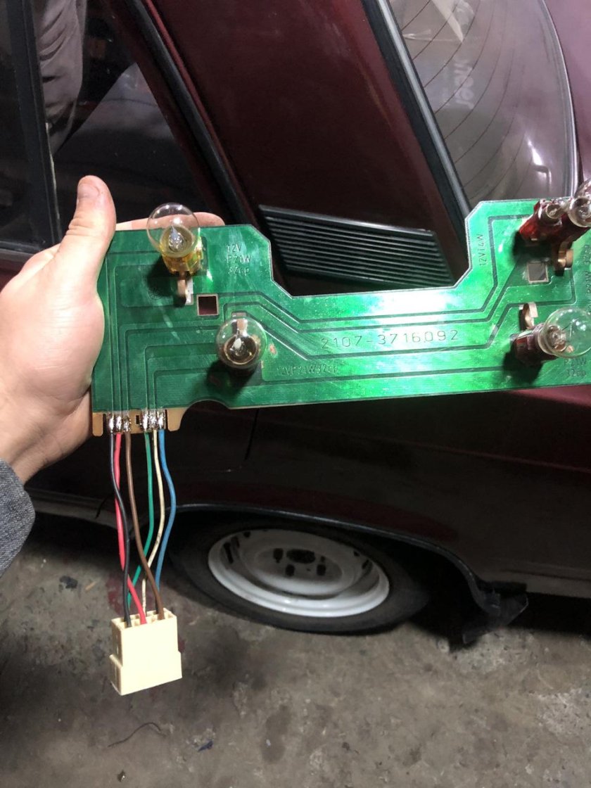 Доработка задних фонарей ВАЗ 2107