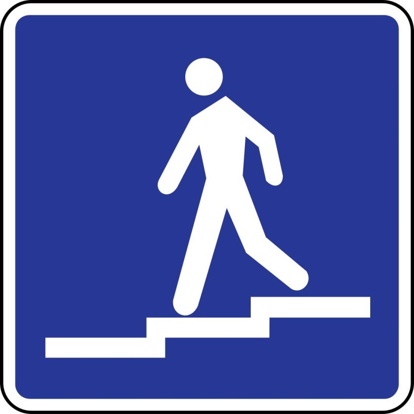 Пешеходные знаки