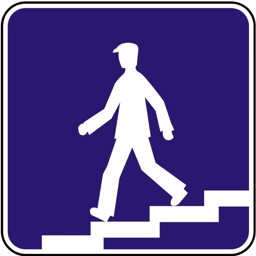 Знак пешеходный переход