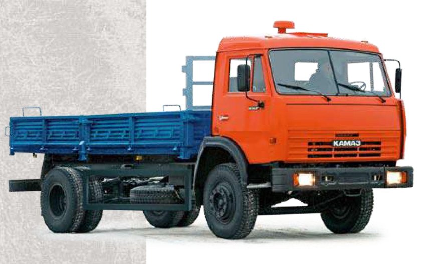 КАМАЗ двухосный бортовой 43253