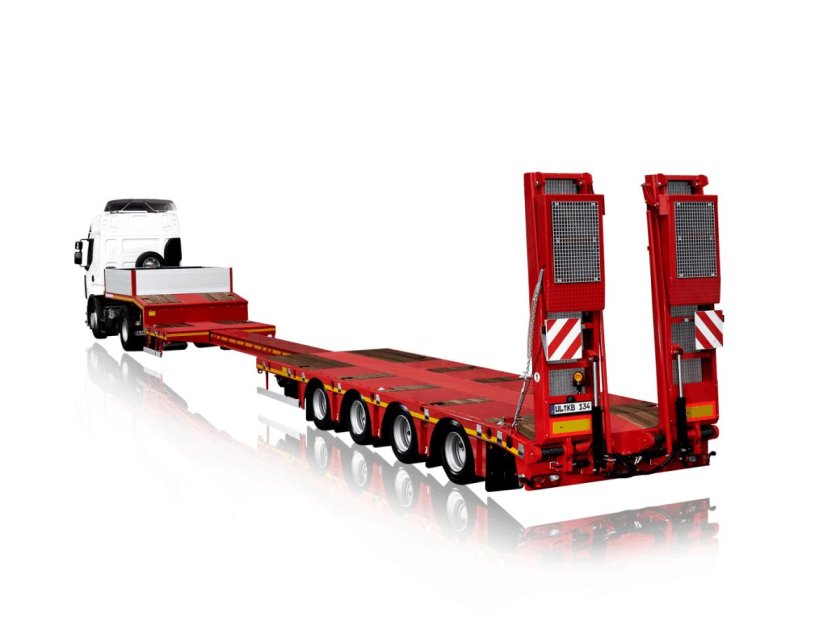 Полуприцеп Kassbohrer Lowbed SLA 4 / 2n - 18 / 40