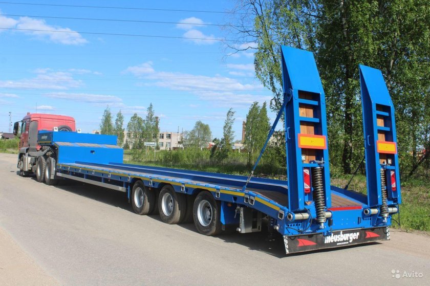 Полуприцеп Meusburger Новтрак