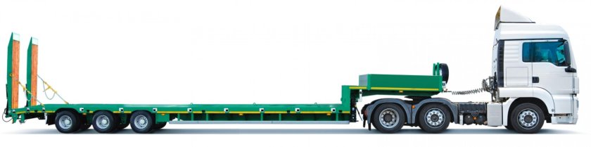 Низкорамный трал Renault 20т