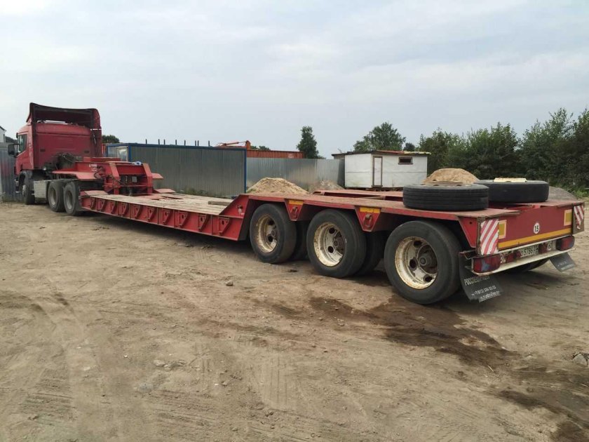 Трал низкорамный Спецприцеп