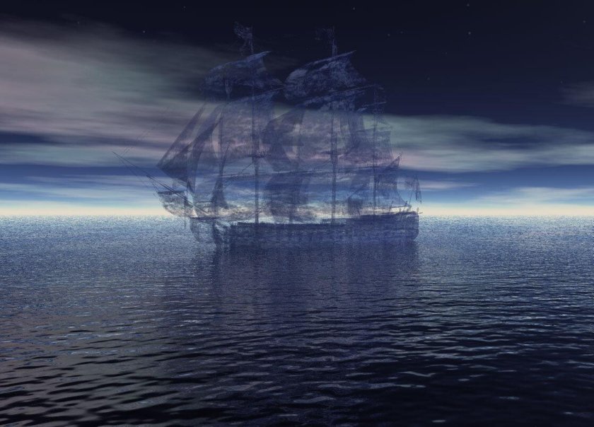 Корабль "Летучий голландец"