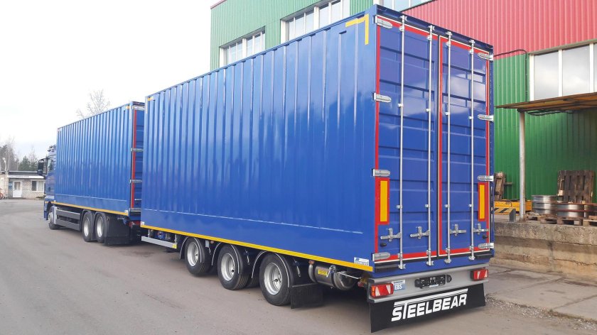 Полуприцеп зерновоз Steelbear