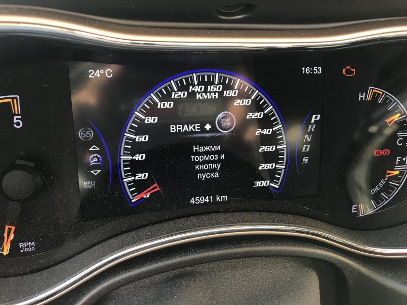 Панель приборов Гранд Чероки wk2