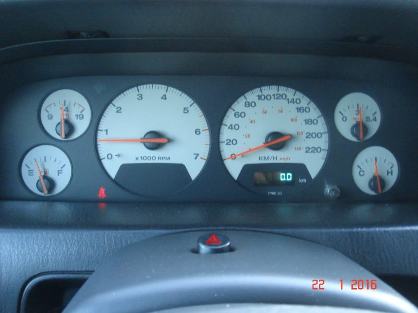 Приборная панель Jeep Grand Cherokee WJ