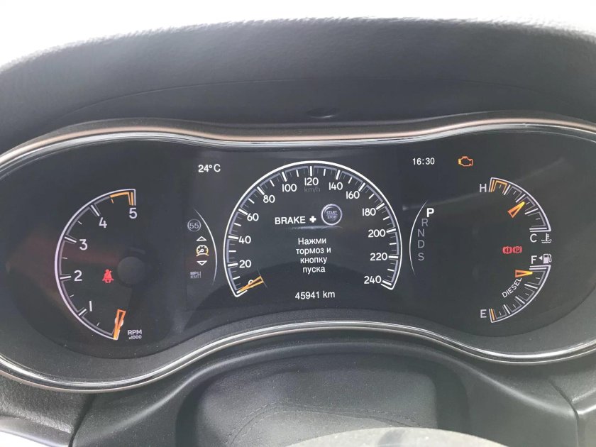 Панель приборов Гранд Чероки wk2