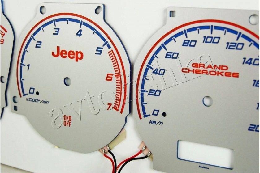 Приборная панель джип Гранд Чероки WJ