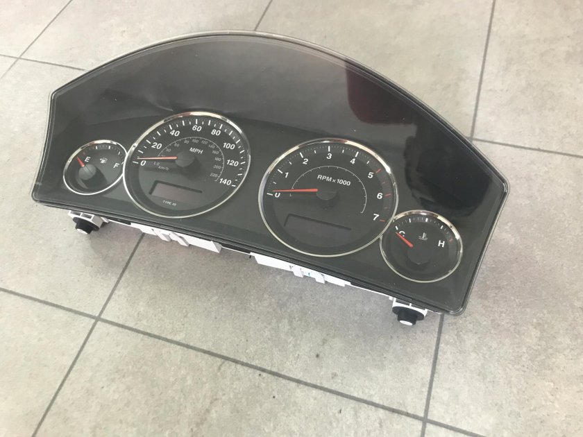 Vogue 300ac приборная панель