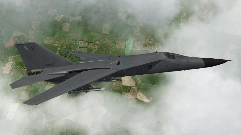 Бомбардировщик f-111f