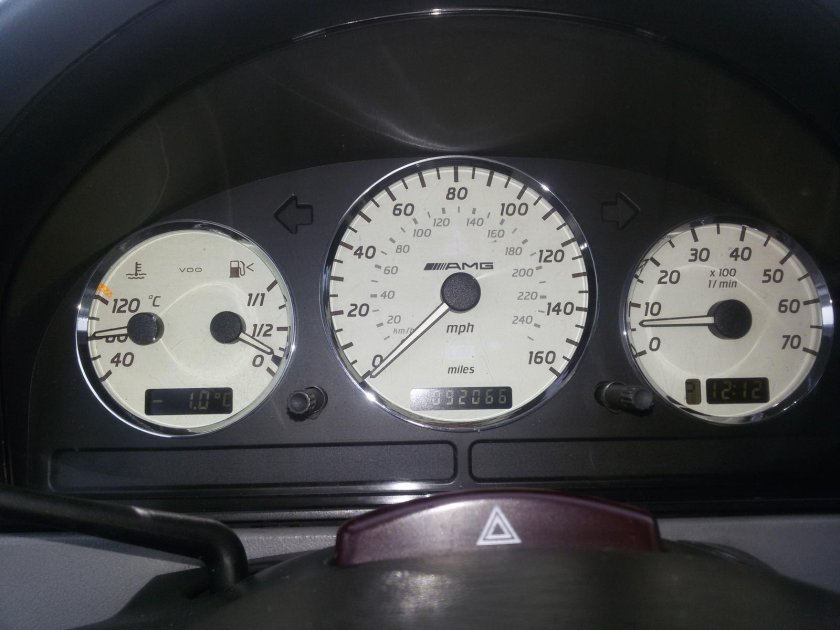 Приборная панель Мерседес мл 163