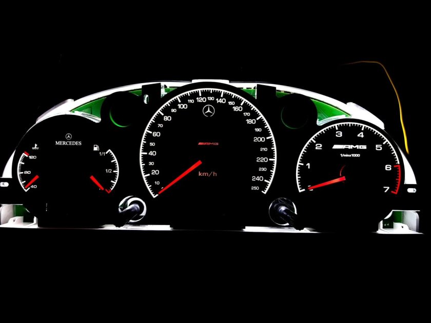 Приборная панель Мерседес мл 163