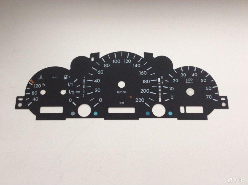 Щиток приборов мл 163 320