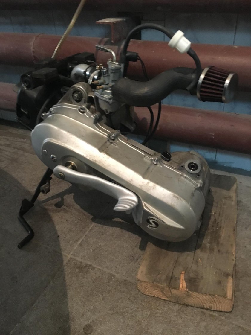 Мотор стелс Скиф 50 2т