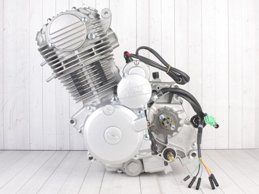 Двигатель в сборе YX 166fmm (cb250-c) 250см3, возд. Охл., Эл.стартер