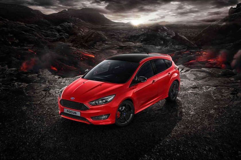 Ford Focus 3 красный