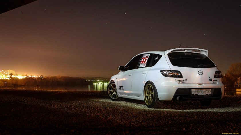 Mazda MPS 3 2008 белая