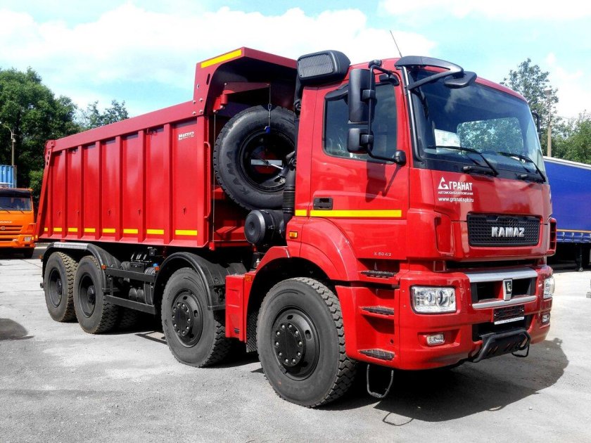 КАМАЗ 65801 самосвал