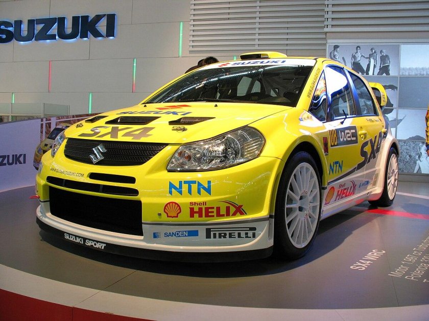 Suzuki sx4 раллийная