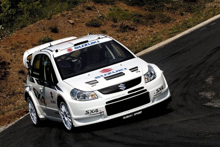 Suzuki sx4 WRC 2008