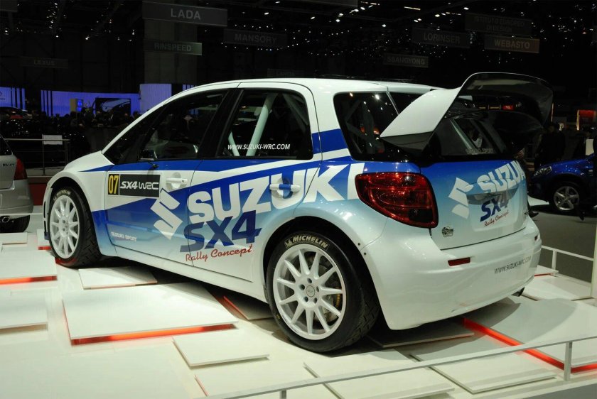 Suzuki sx4 раллийная