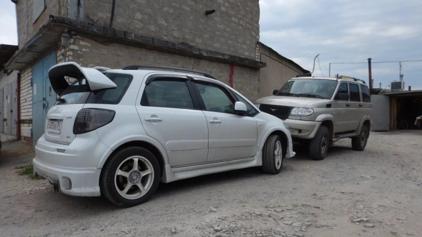 Suzuki sx4 обвес