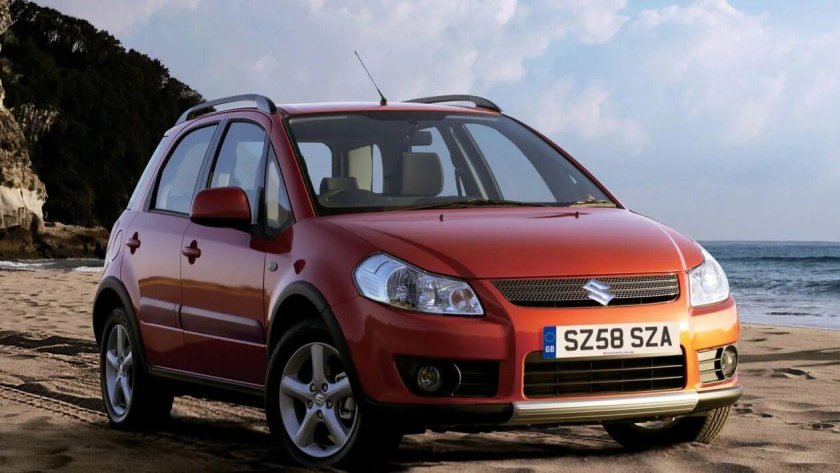 Сплиттер Сузуки sx4