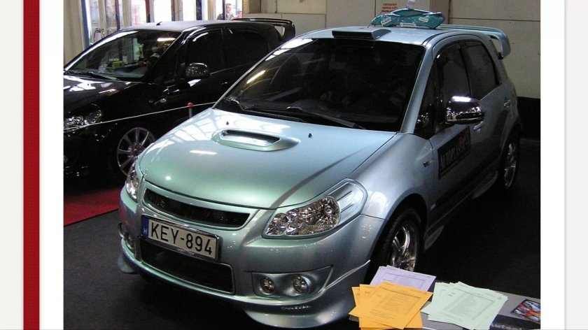 Сузуки сх4 обвес