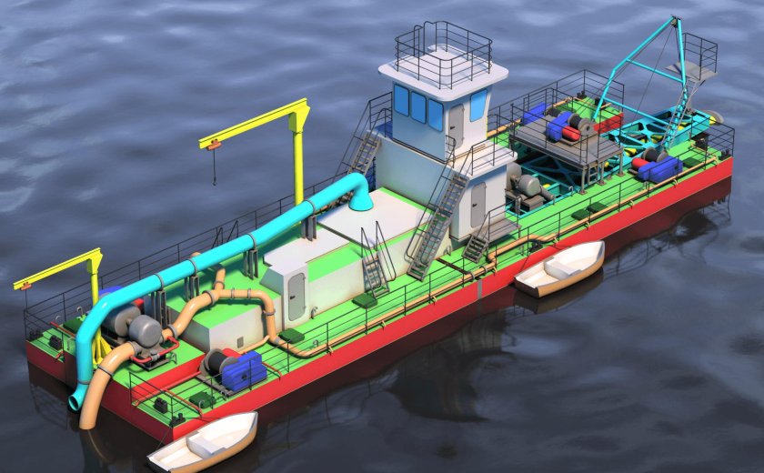 Земснаряд ц480