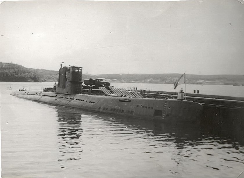 Подводная лодка проекта 613э Катран