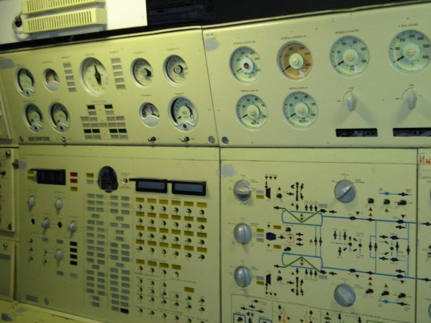 Пульт ГЭУ подводная лодка
