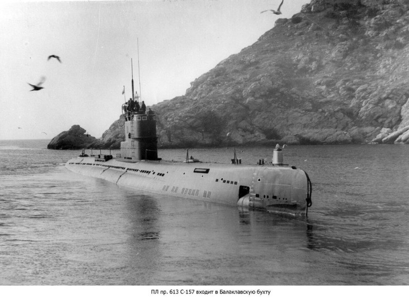 Дизельная подводная лодка проекта 613
