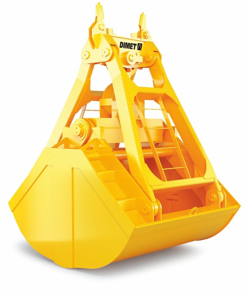 Грейфер электрогидравлический двухчелюстной