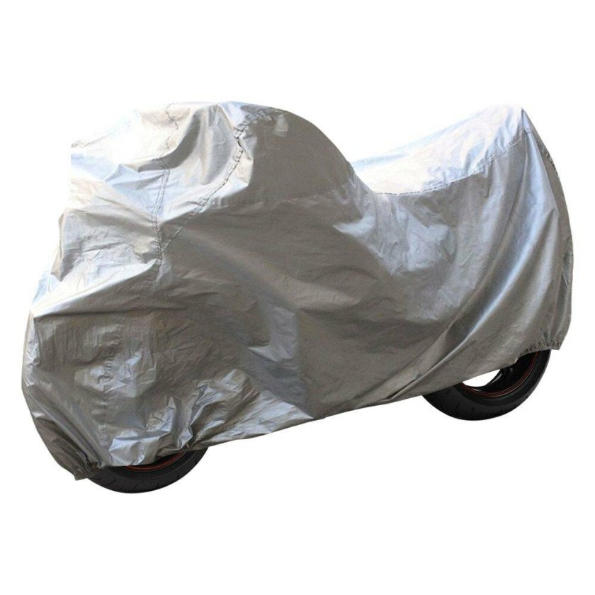 Чехол дождевик для мотоцикла и велосипеда (110*230*58см, серый)
