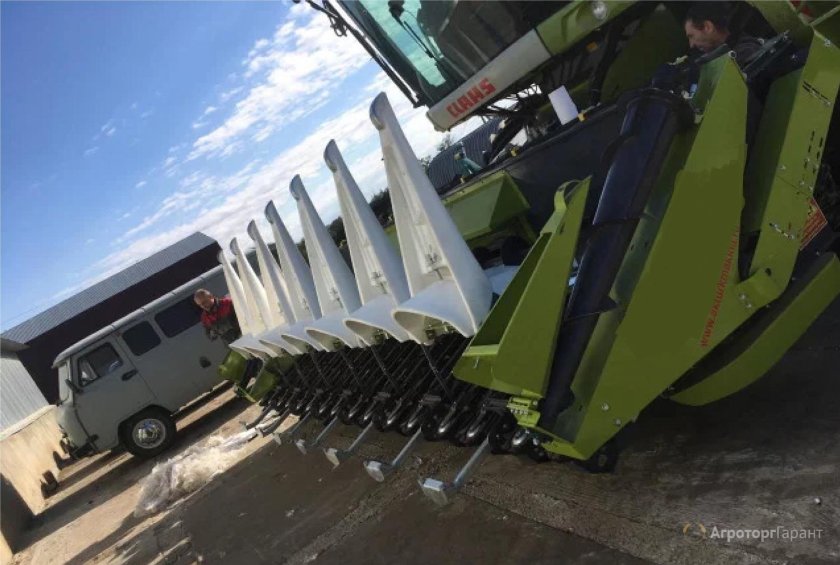 Жатка Герингоф для уборки кукурузы