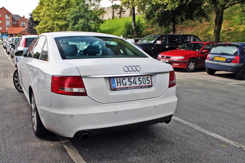 Автомобильные номера Дании