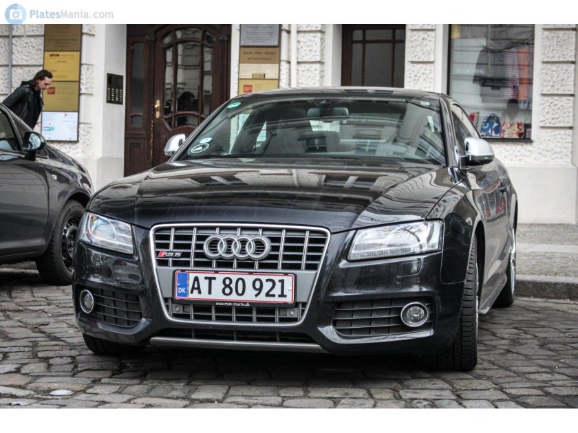 Датские номера на авто