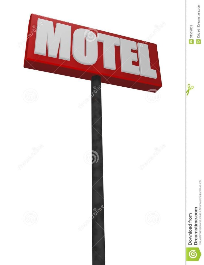 Знак мотель