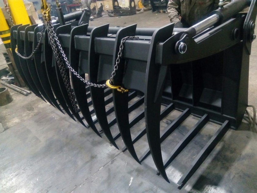 Захват для сена для JCB 520/526/528