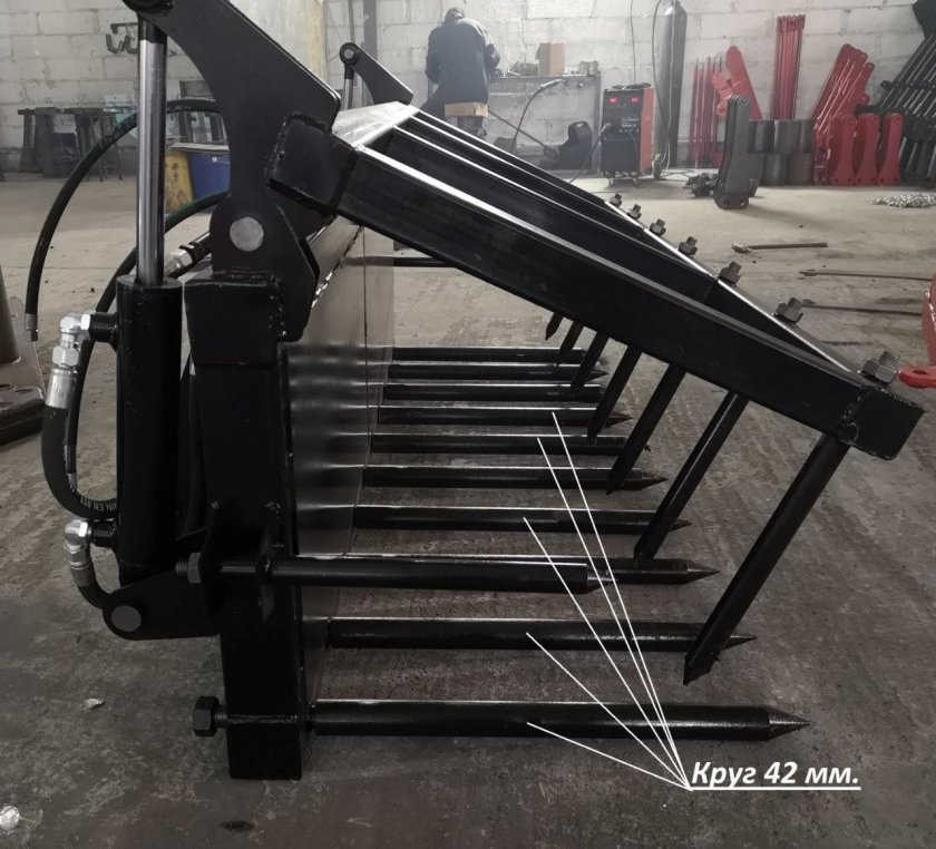 Вилы для силоса вс-1,9