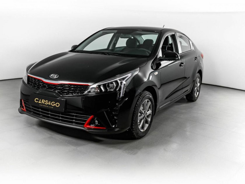 Кия Рио 2020 черная
